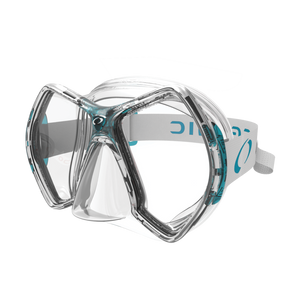 Oceanic Cyanea Ultra Scuba Mask Clear/Sea Blue