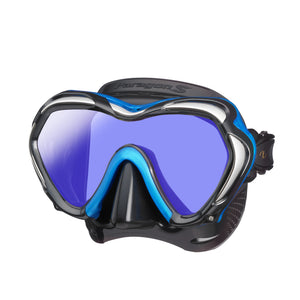 TUSA Paragon S Scuba Diving Mask M-1007 Fishtail Blue