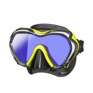 TUSA Paragon S Scuba Diving Mask M-1007 Yellow