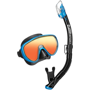 TUSA Serene Mask and Snorkel Combo Blue