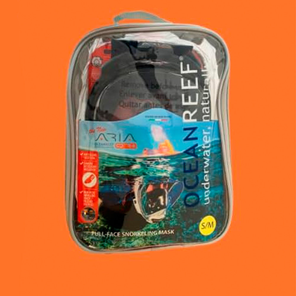 Ocean Reef Aria QR Full Face Snorkeling Mask White L/XL