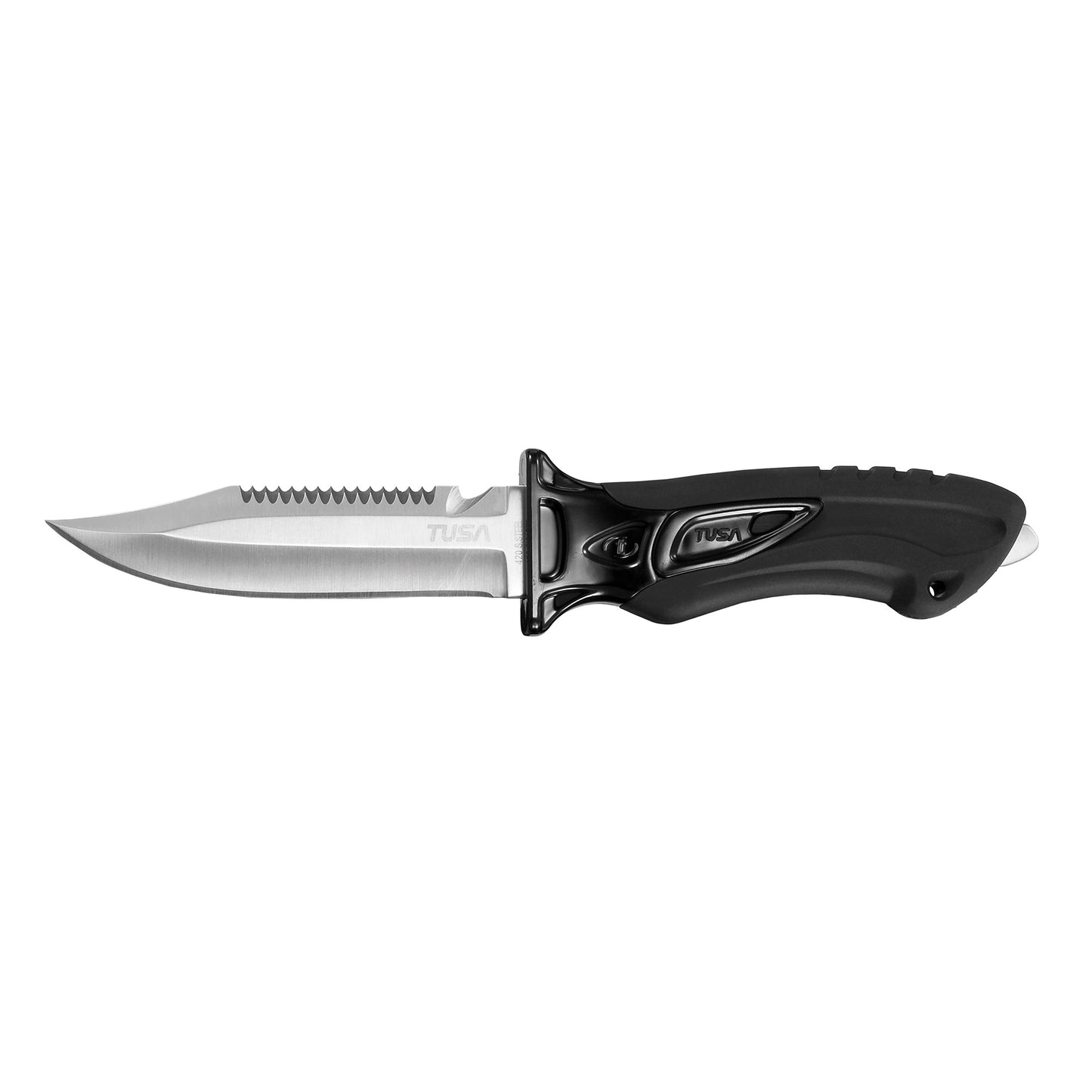 TUSA X-Pert II Dive Knife Drop Point FK-910 Cobalt Blue