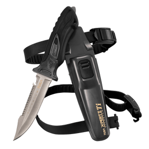 TUSA X-Ppert II Titanium Dive Knife FK-940 Silver