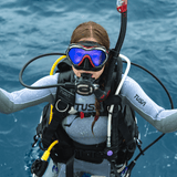 TUSA Paragon S Scuba Diving Mask M-1007 Fishtail Blue