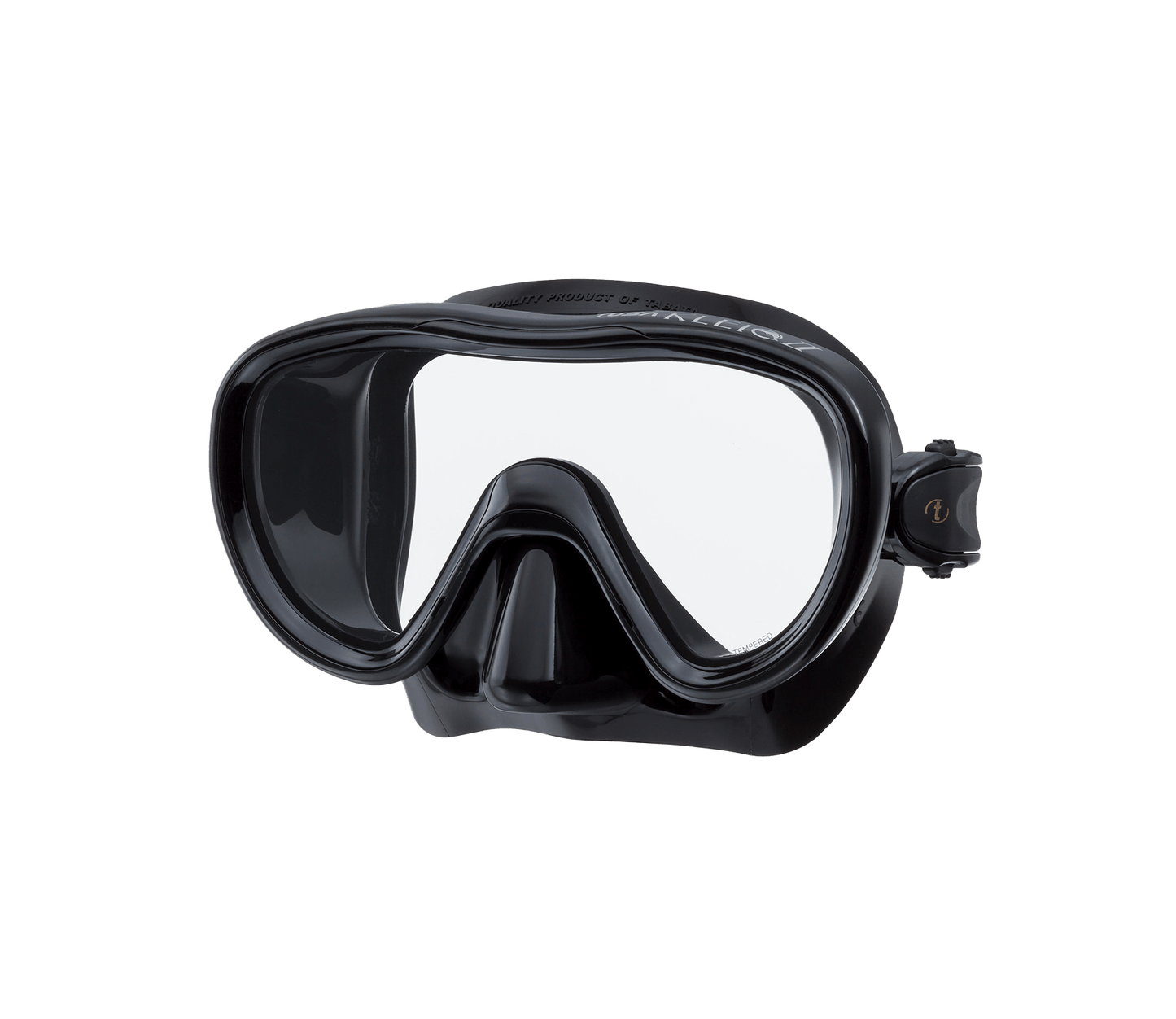 TUSA Kleio II Scuba Diving Mask M-111 Black/Black