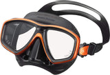 TUSA Freedom Ceos Scuba Diving Mask M-212 Black/Orange