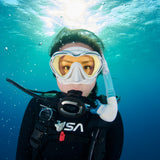 Tusa Platina II Hyperdry Snorkel Red
