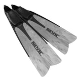 Seac Talent Mid-Long Fins Camo Grey 11-12