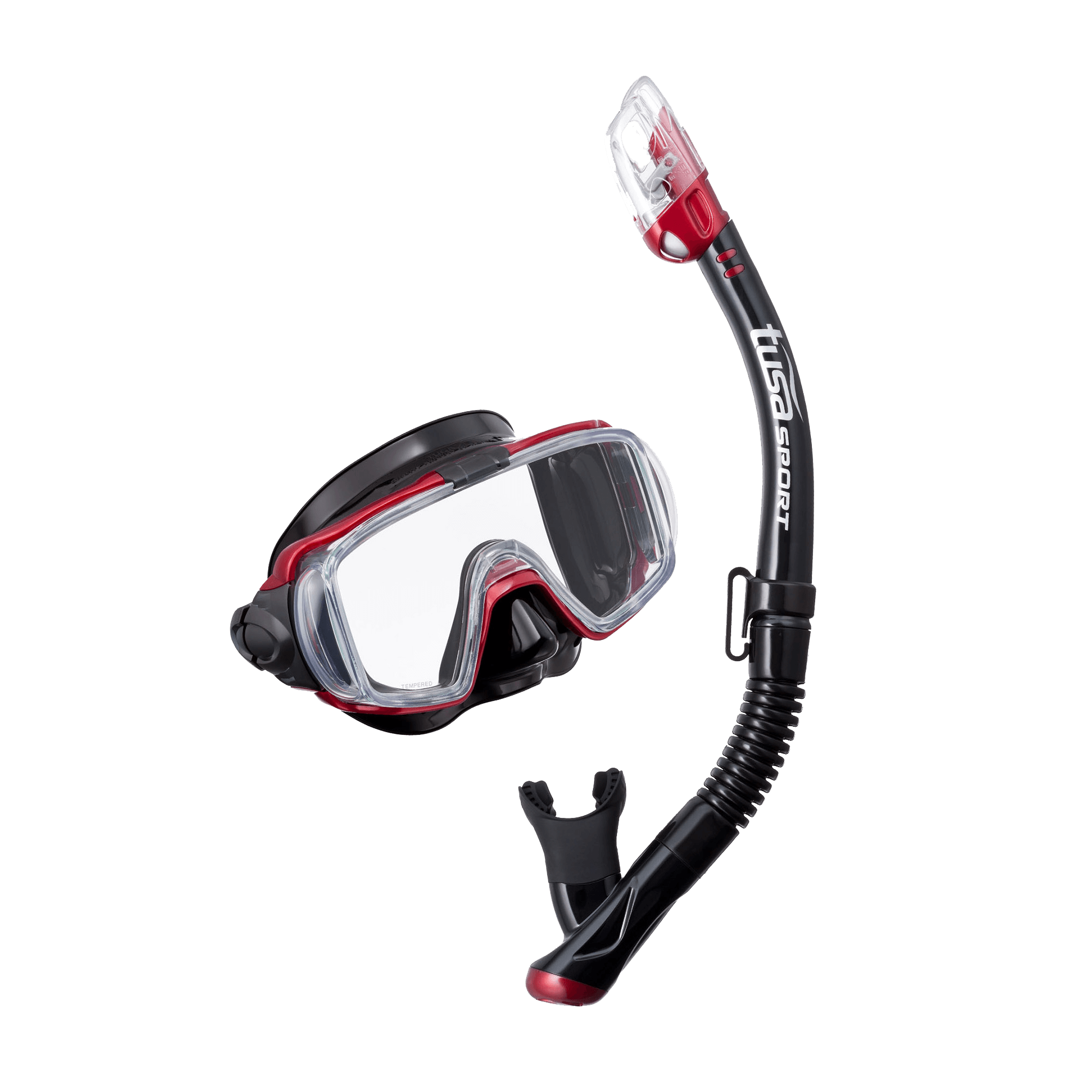 TUSA Visio Tri-Ex Adult Combo Black/Red