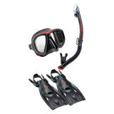 TUSA Sport Adult Powerview Travel Set Red Large