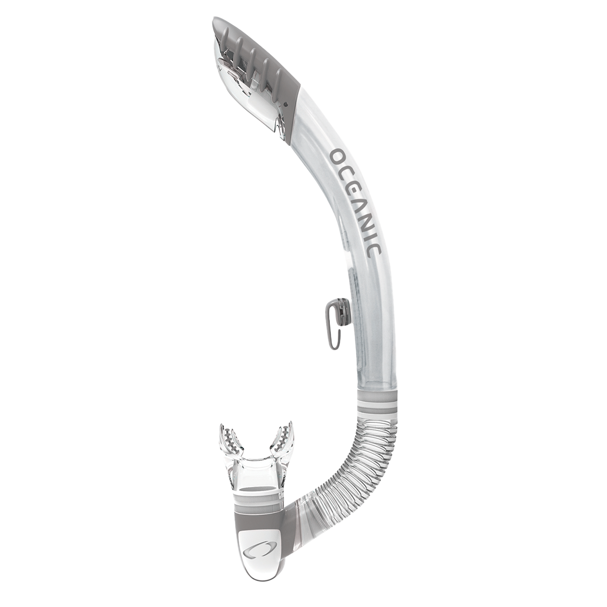 Oceanic Ultra Dry 2 Snorkel Clear/Titanium