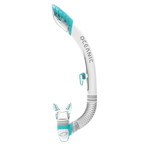 Oceanic Ultra Dry 2 Snorkel White/Sea Blue