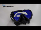 TUSA Paragon S Scuba Diving Mask M-1007 Yellow