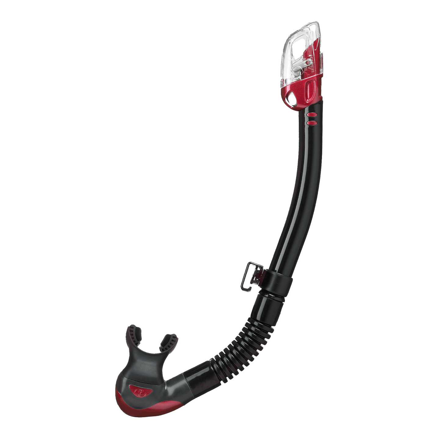 TUSA Hyperdry Elite II Scuba Diving Snorkel SP-0101 Black/Red